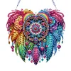 DIY Double Sided Special Shaped Love Dream Catcher Hanging Diamond Art Kit 