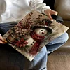 Christmas Snowman-11CT DIY Stamped Cross Stitch Shopping Bag 40*40cm tapestrymarket