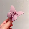 Pretty Butterfly Frosting Plain Color Hair Claw