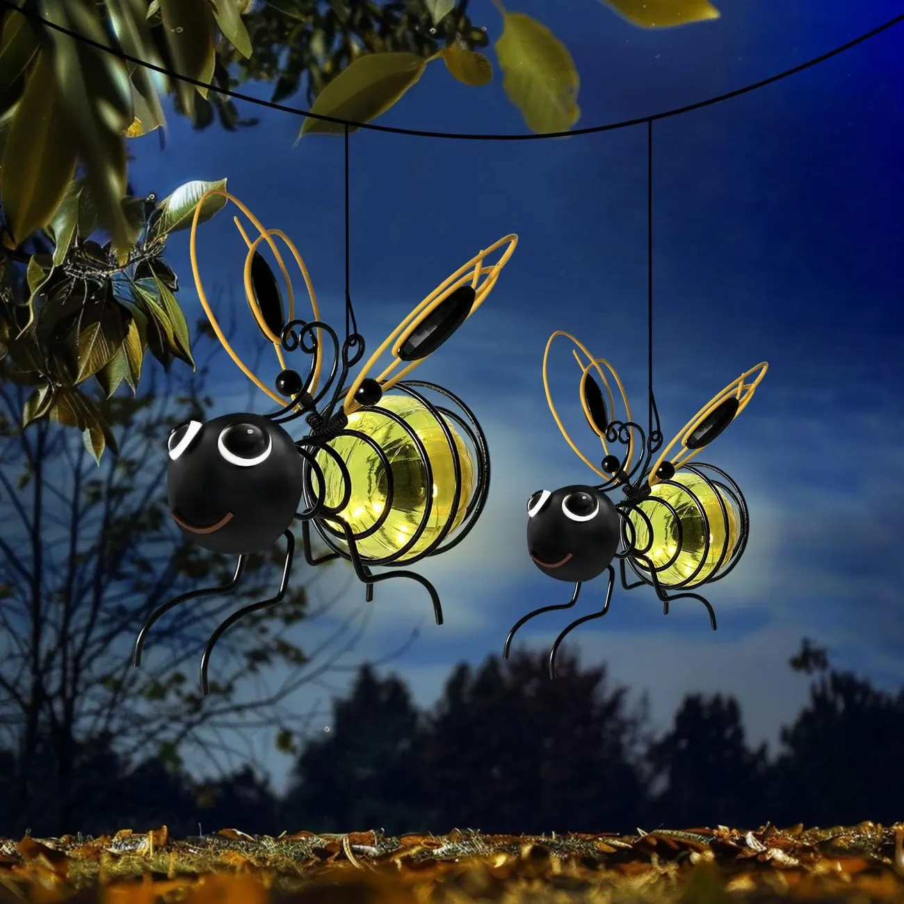 Mobile Standee Insect Light LAST DAY 70% OFF-Solar Hanging Insect Simulation Light(3pack)