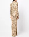 Women's Solid Color Sequins Dress