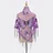 Thepearlpad Women Luxury Lace Scarf Shawls Solid Color Tessles Triangle Scarf Sexy Hollow Out Foulard Stoles Female Embroidery Hijab Turban