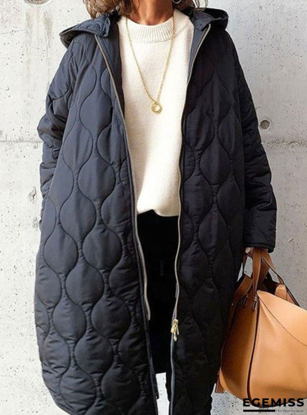 Casual Loose Cotton Cardigan Zipper Coat | EGEMISS