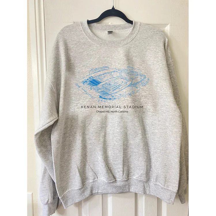 UNC Stadium Crewneck Sweatshirt