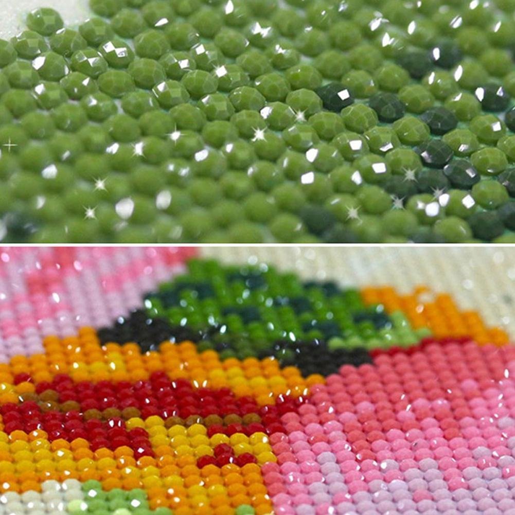 30*25CM Round Drill Diamond PaintingVintage Life