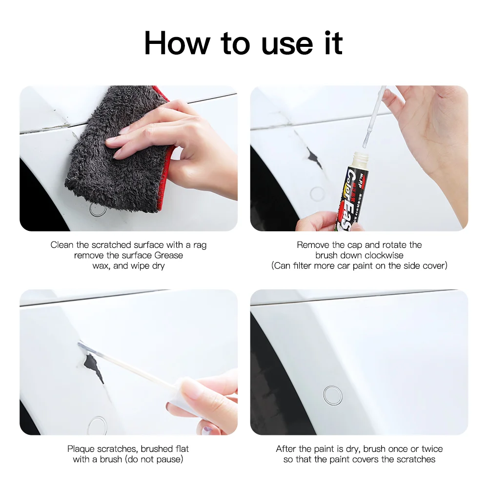 YONZEE Tesla Touch-up pen  Scratch Repair For Tesla Model 3/Y/S/X