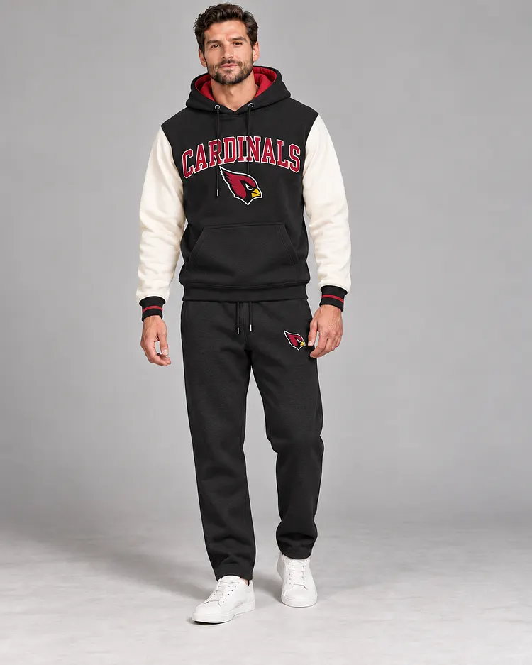 Arizona Cardinals Men's Hoodie And Pants Set - Design 3