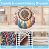 Dream Catcher Acrylic DIY Diamond Painting Clock Kit Diamond Art Clock