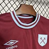 2024/2025 West Ham United Football Jersey Home 1:1 Thai Quality  Kids Size
