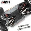AMK 2pcs Universal Joint Driveshaft for 1/18 RC Rock Crawler Axial UTB18 Capra Unlimited Trail Buggy RC Steel Heavy Duty Drive Shaft
