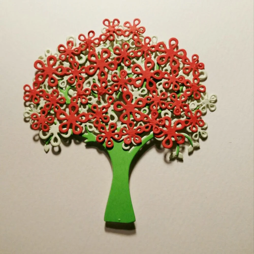 Flower album Tree Metal Cutting Dies Scrapbook Paper Craft Decoration dies DIY scrapbooking