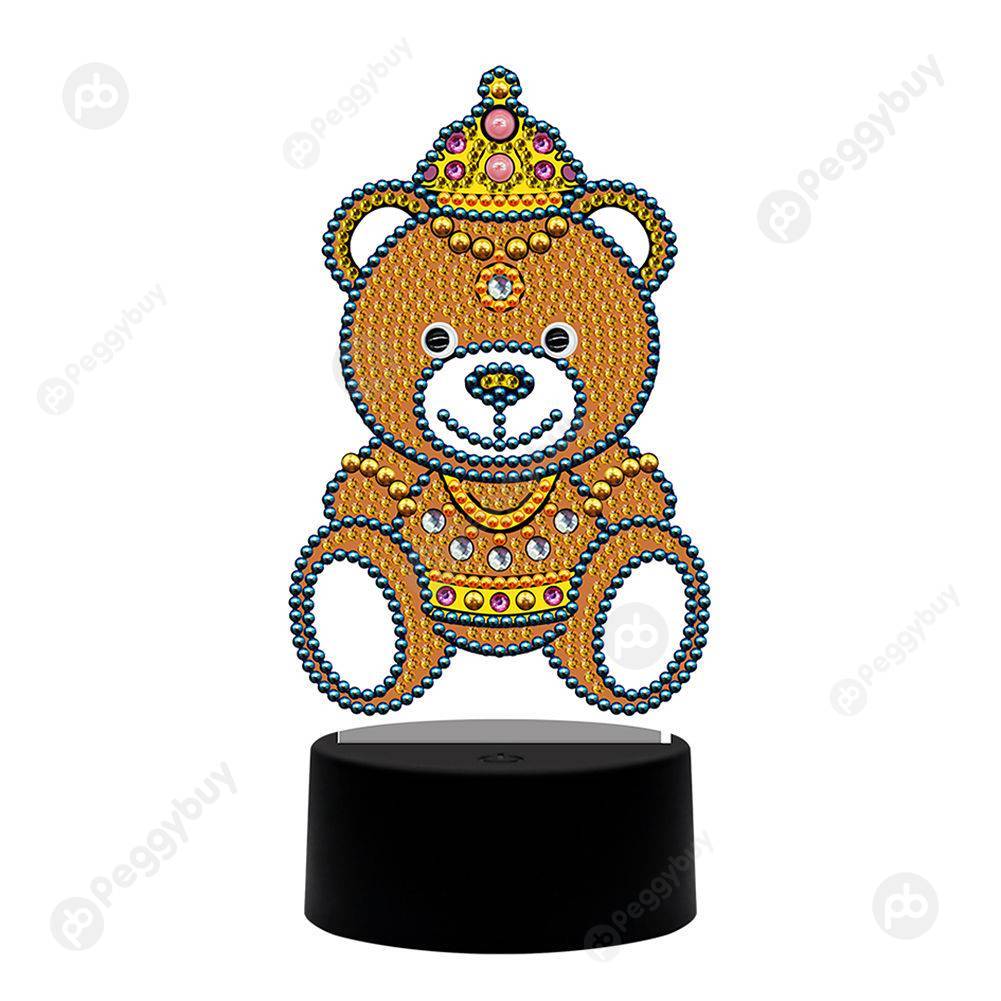 

Bear-DIY Creative Diamond LED Lamp, 501 Original