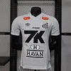 2025/2026 Player Version Santos Home New Ads Football Shirt 1:1 Thai Quality