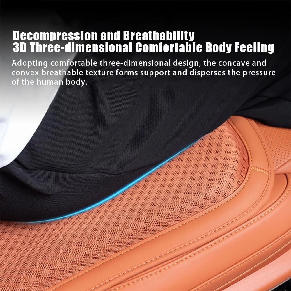 Car Seat Cushion for  Front Rear Seat Protector Cushion Non-Slip Wear-Resistant Interior Accessories