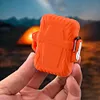 2Pcs Lighter Case Portable Lighter Pouch IP56 Waterproof Multi-Function for Men