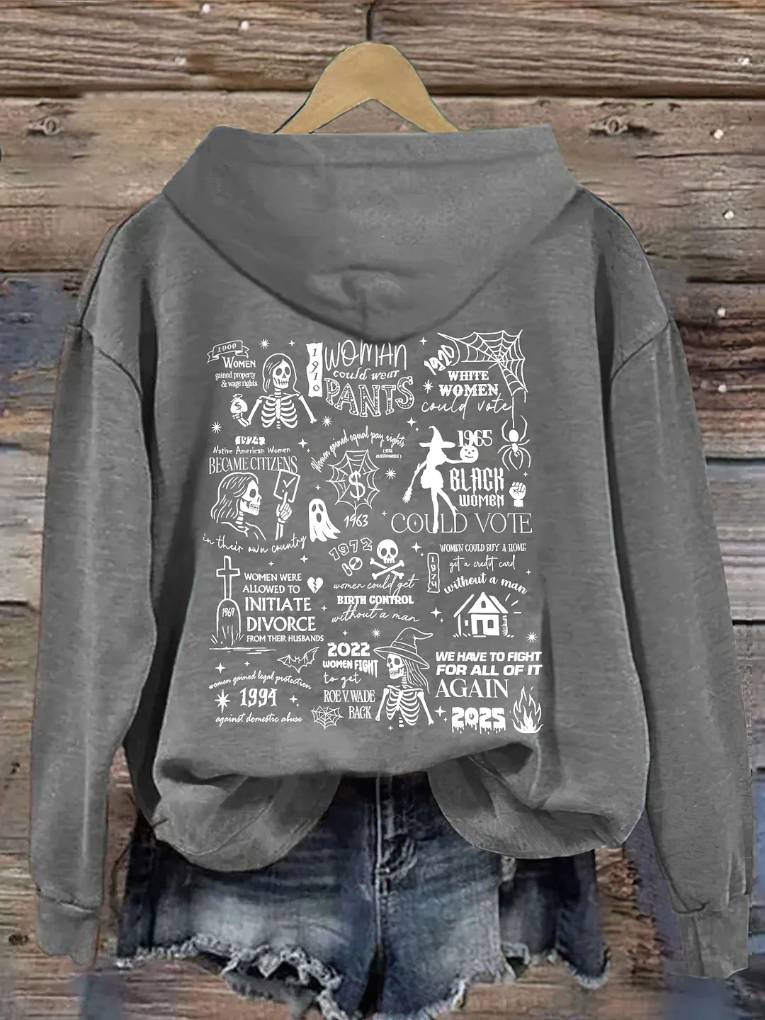 They Didn't Burn Witches They Burned Women Hoodie