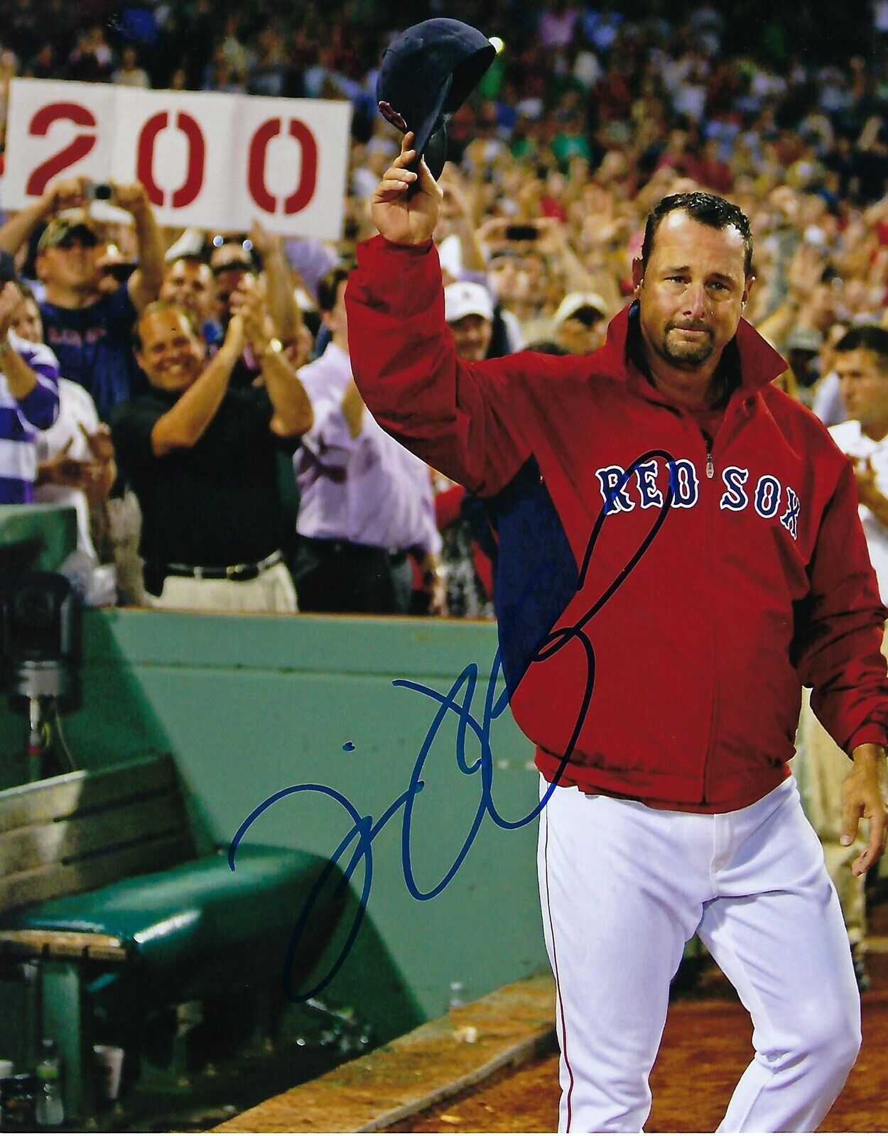 tim wakefield Signed 8x10 Photo Poster painting Pic Auto