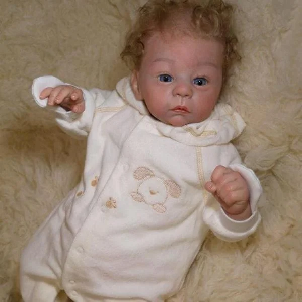 Lifelike 18'' Joshua New Silicone Reborn Baby Doll, Cloth Body - Reborn Shoppe