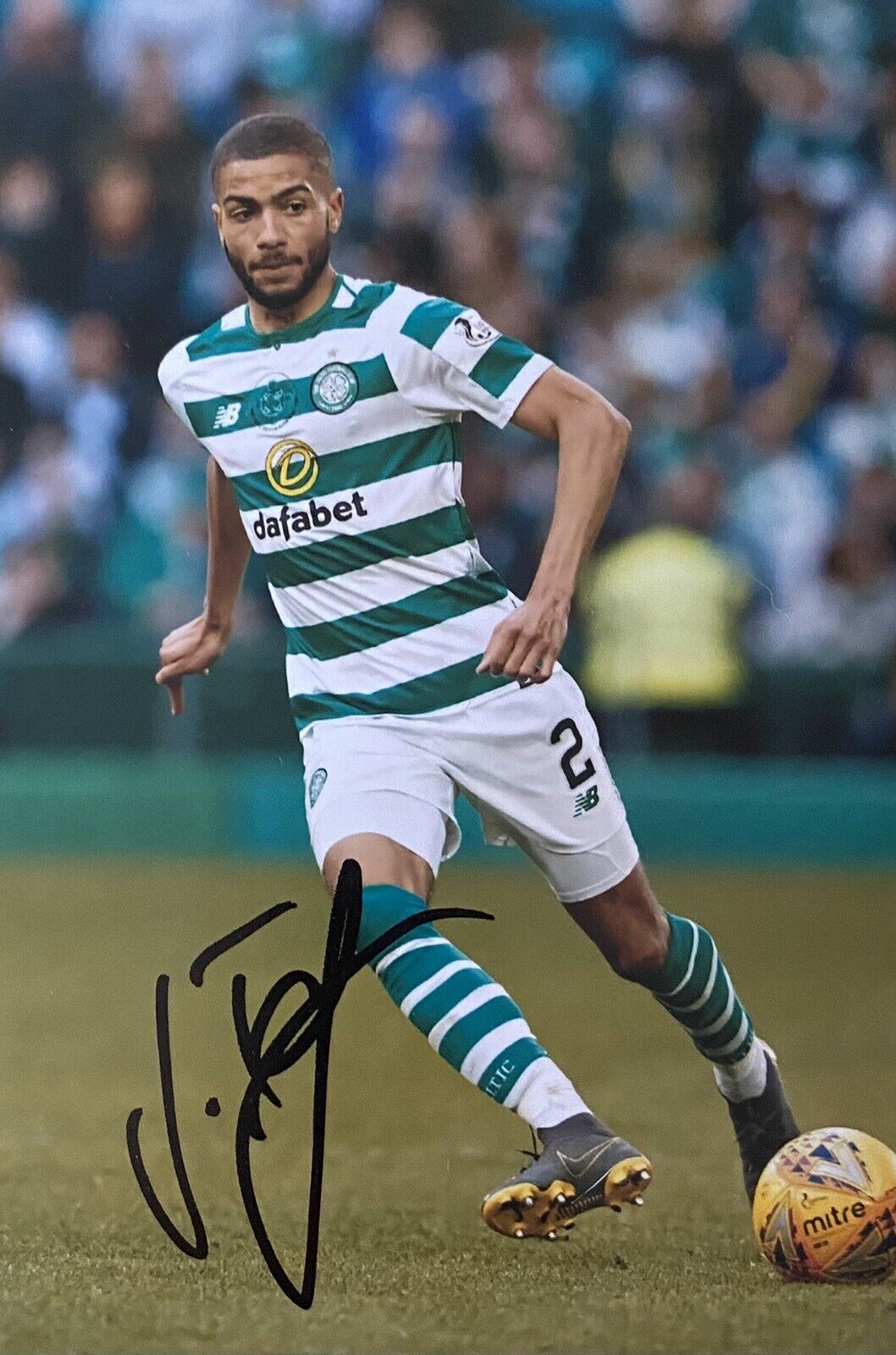 Jeremy Toljan Hand Signed Celtic 6X4 Photo Poster painting