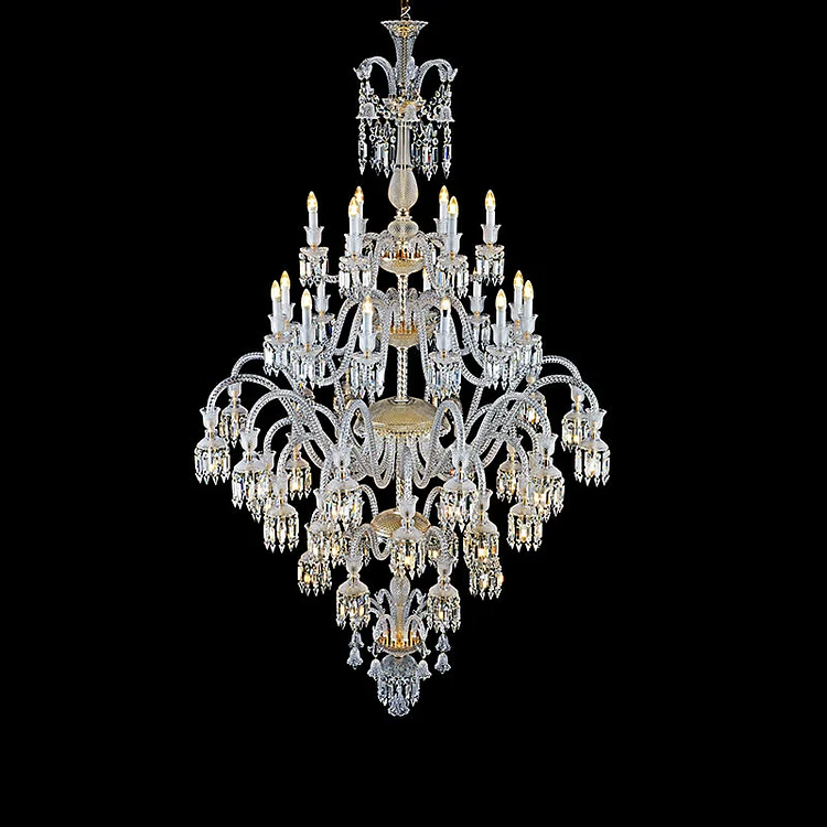 Irene 48 Lights Antique French Baccarat Crystal Chandelier