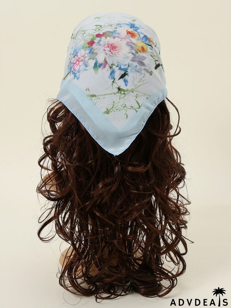 Flower Print Bandana