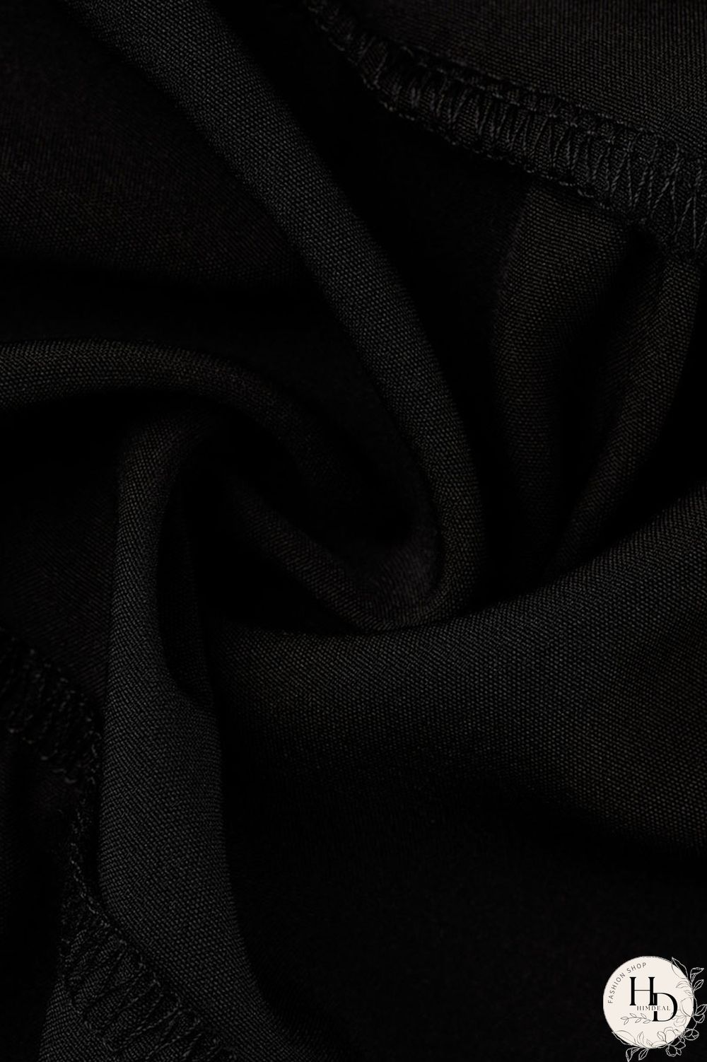 Black Casual Solid Patchwork Buckle Turndown Collar A Line Dresses