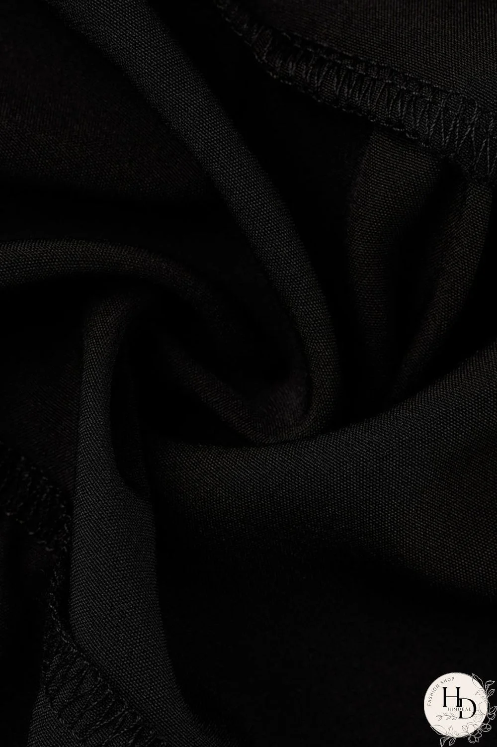 Black Casual Solid Patchwork Buckle Turndown Collar A Line Dresses