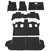 [US Local Warehouse] Floor Mats & Cargo Liner for Toyota 4Runner 2025 2026 Fuel 7 Seats All Weather TPE Floor Liners Trunk Mat with Backrest Mat for 4Runner Accessories