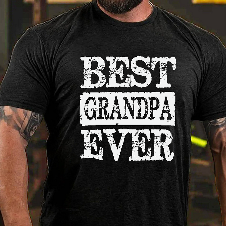 Best Grandpa Ever T-shirt