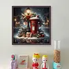Christmas Mailbox-11CT Stamped Cross Stitch 45*45cm/17.72*17.72in