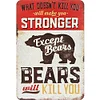 (Multi Style)Warning - Vintage Metal Signs - 30*40cm - Warning