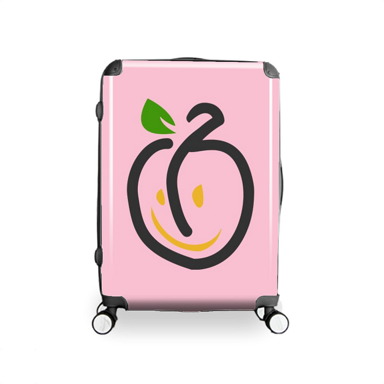Abstract Apple, Fruit Hardside Luggage