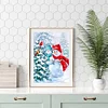 Diamond Painting -DIY Full Square Drill Snowman And Bird