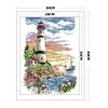 Stamped Cross Stitch-Lighthouse ( 30 X 40cm)