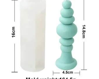 anal plug silicone mold candle candy chocolate soap making butt ass anus  plugs candles business resin sex toy bachelors party birthday gift