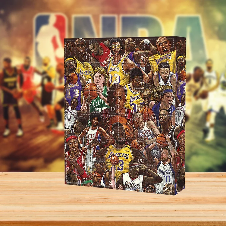 NBA Advent Calendar -- The One With 24 Little Doors