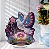 Ornement de bricolage d&rsquo;oiseau en acrylique