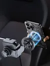 Magnetic Magnet Mount GPS Support 360 Rotate Alloy Car Cell Phone Holder Folding