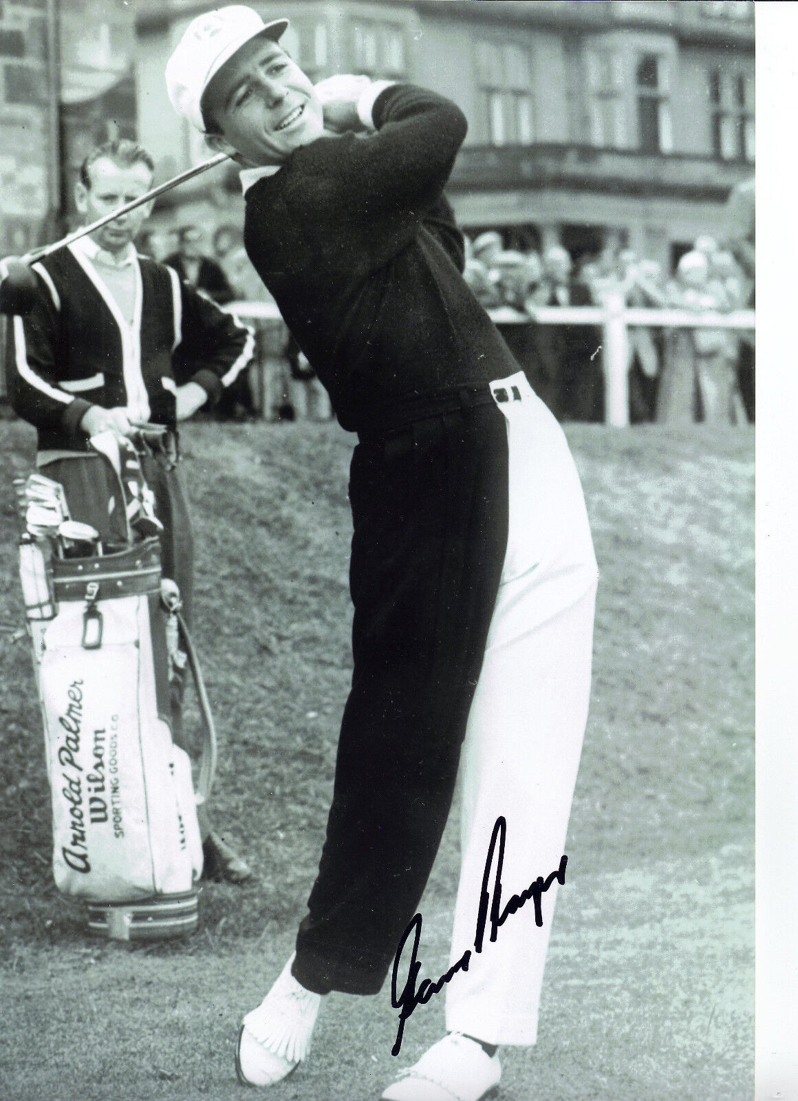 Gary Player Genuine Hand Signed 12X8 Photo Poster painting Golf Legend (3117)