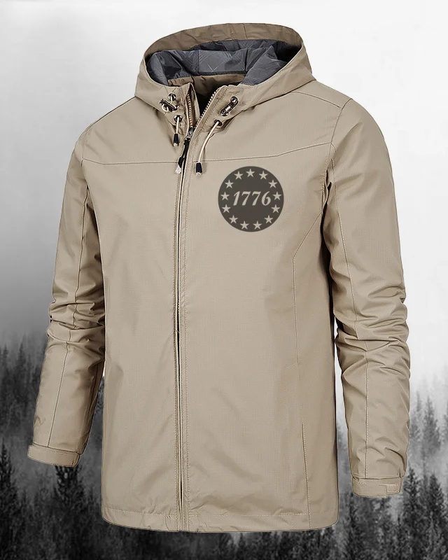 Men's hooded outdoor jacket 012