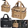 20 L Picnic Bag Camping Storage Bag Portable Camping Hiking Meal Bag with Handle