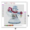 Christmas Snowman  | Full Round Diamond Painting Kits