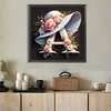 (40*40cm)Letter A - Full Round Drill Diamond Painting