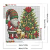 (40*40cm)Christmas Gnome - Full Round Drill Diamond Painting