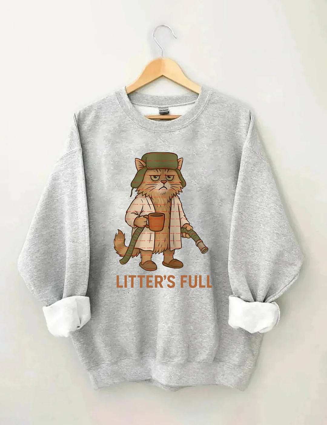 Litter&rsquo;s Full Cat Sweatshirt