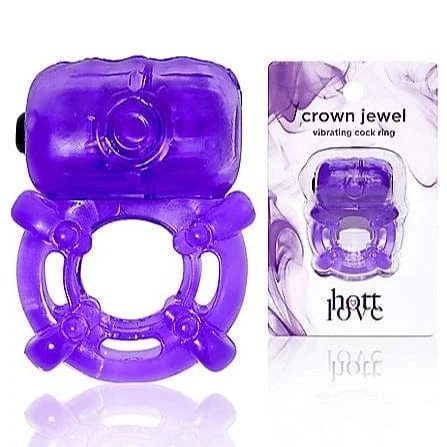 Pornhint Crown Jewel Vibrating Cock Ring - Hott Love