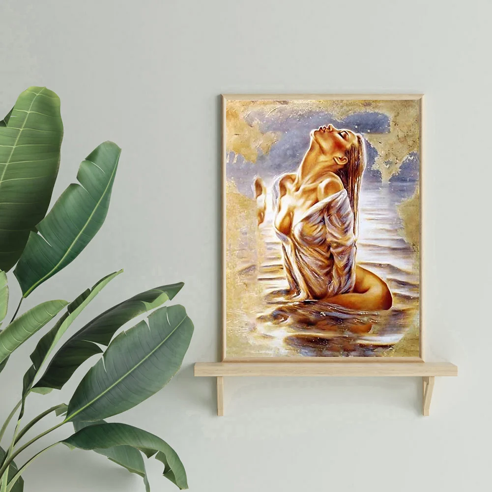 Diamond Painting - Full Round Drill - Sexy Beauty