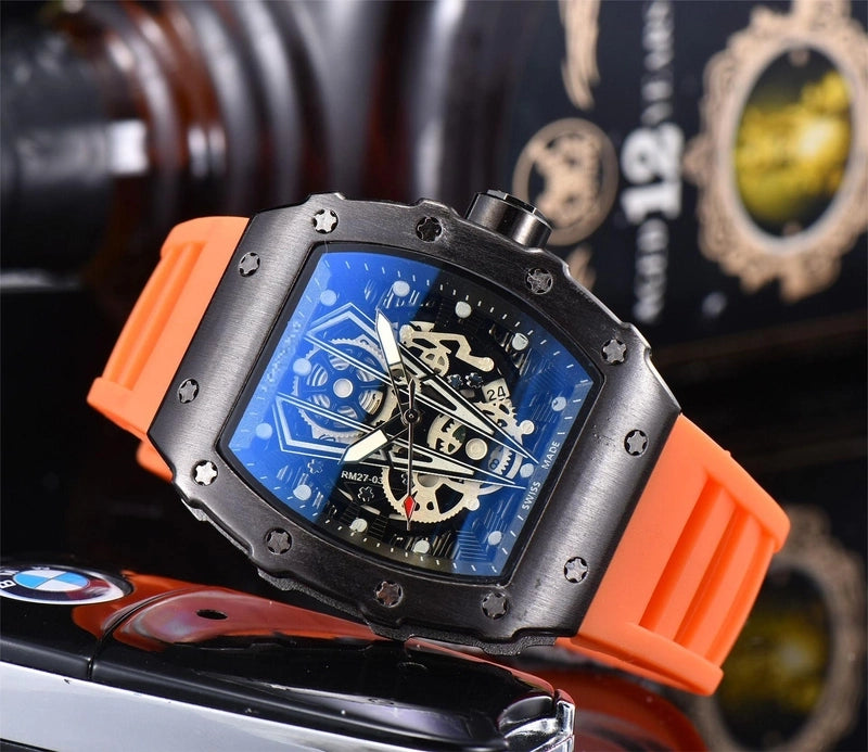 Business Minimalist Geometric Quartz Men’s Watches