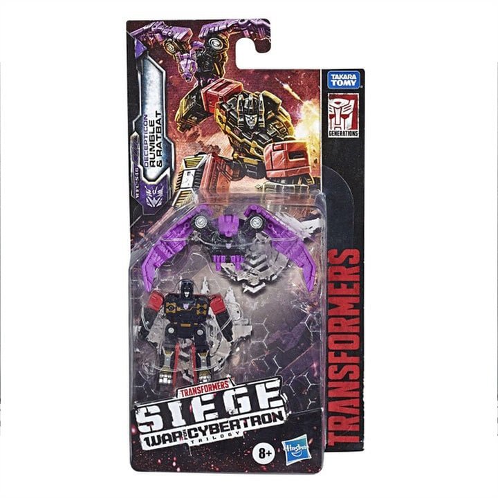 Hasbro Rumble & Ratbat - Transformers WFC Siege - Micromasters