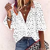 Gioiacombo™ Camicia abbottonata a maniche lunghe con stampa a pois